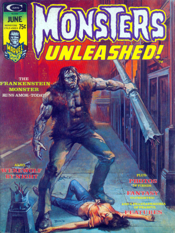 Monsters Unleashed Comic Cover